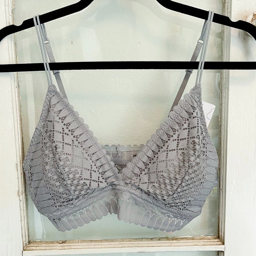 GREY Lace Bralette